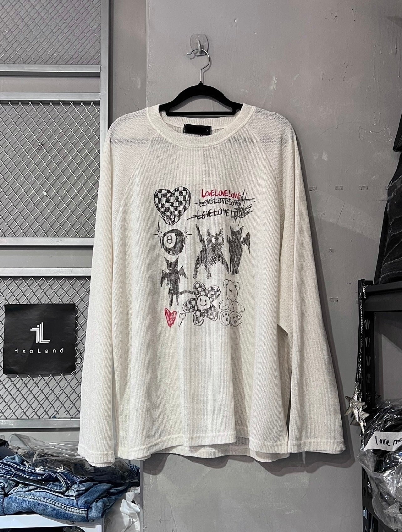 Devil cat long tee