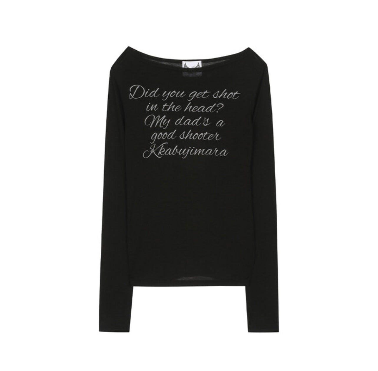[ Jennie同款 ]
LETTERING SHEER LONG SLEEVE