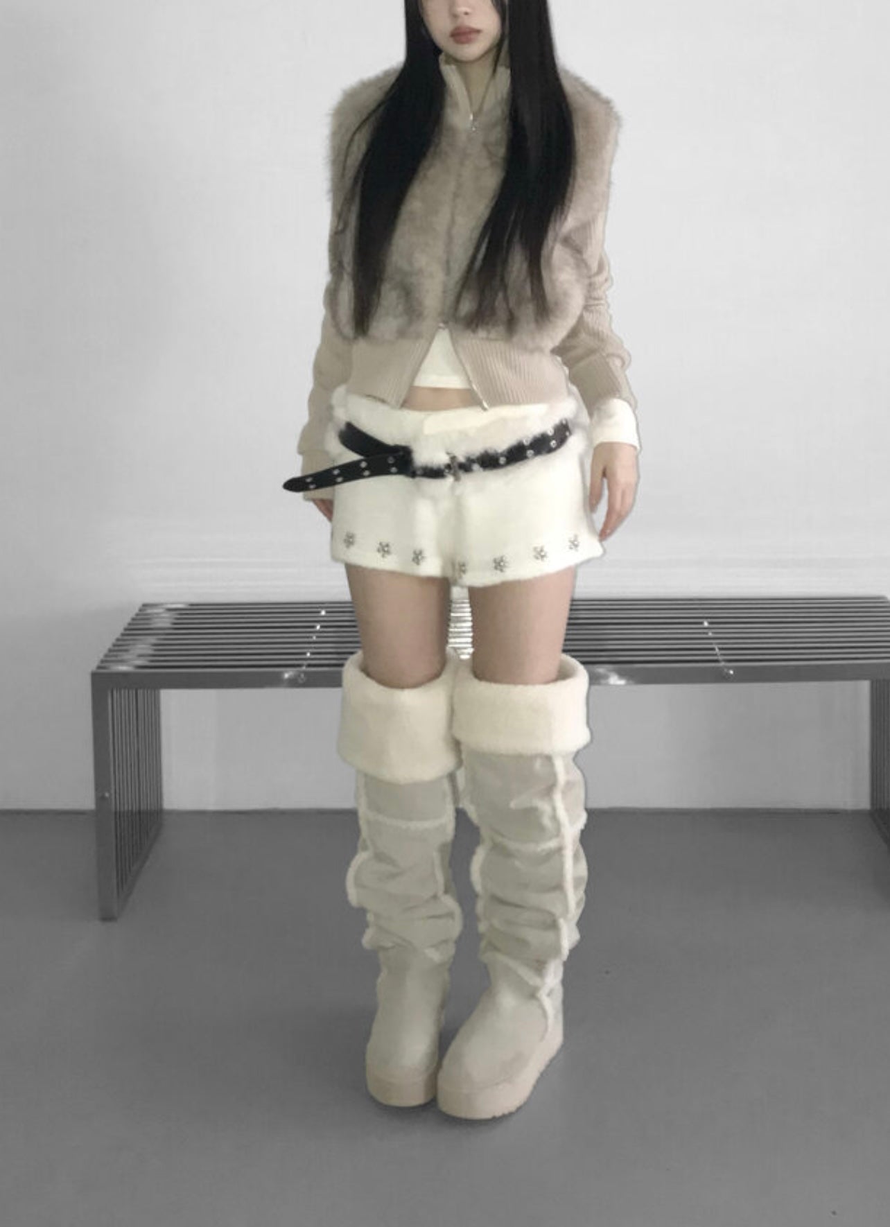 [ GISELLE同款♡ ］‘SNOW’ BOOTS
