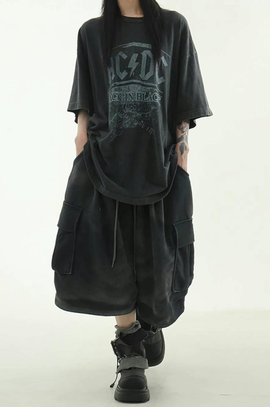 ACDC back in black tee