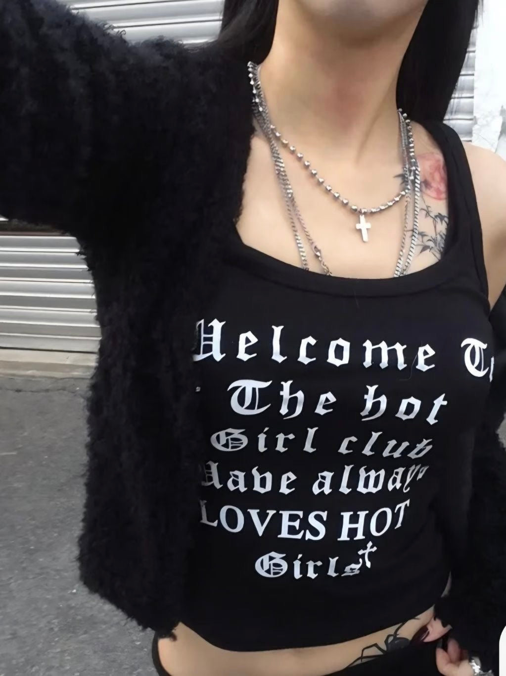 ‘Hot girl club’ tank top