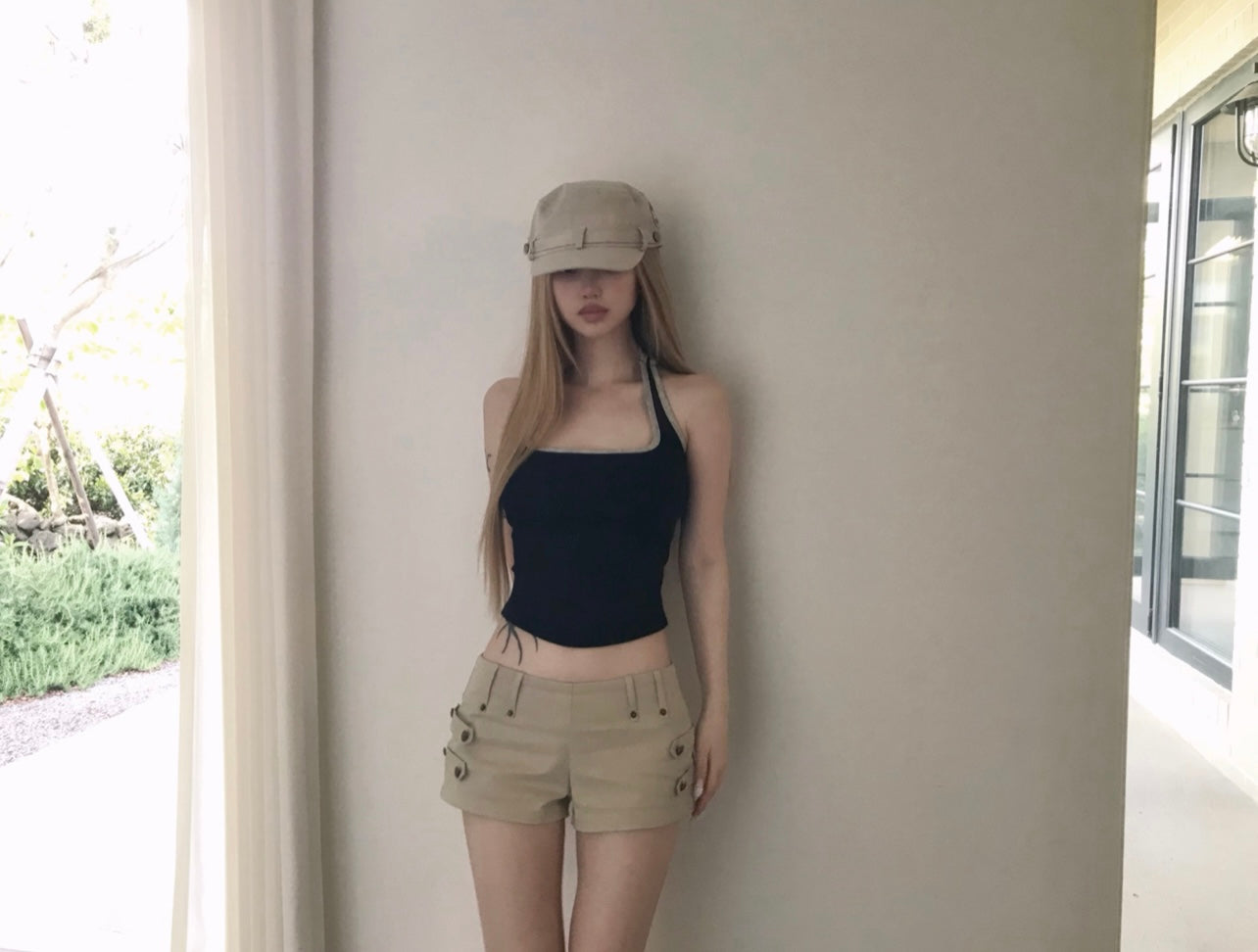 XOXO napoleon shorts
