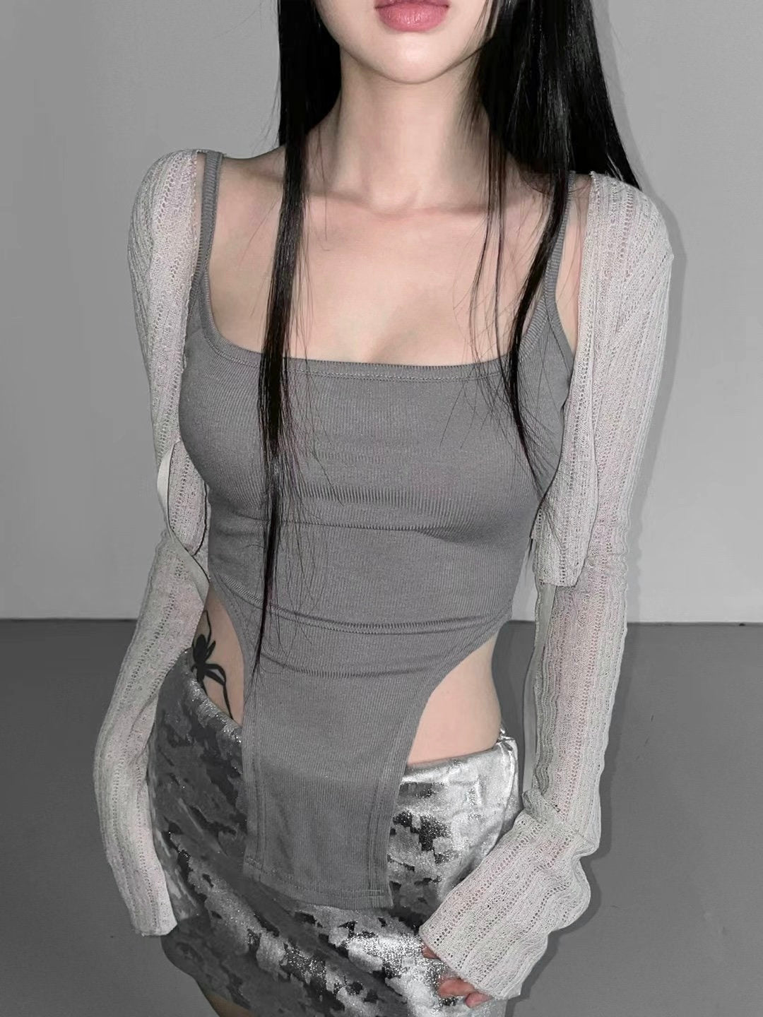 [ 限量* ] ‘YIN & YANG’ cami top