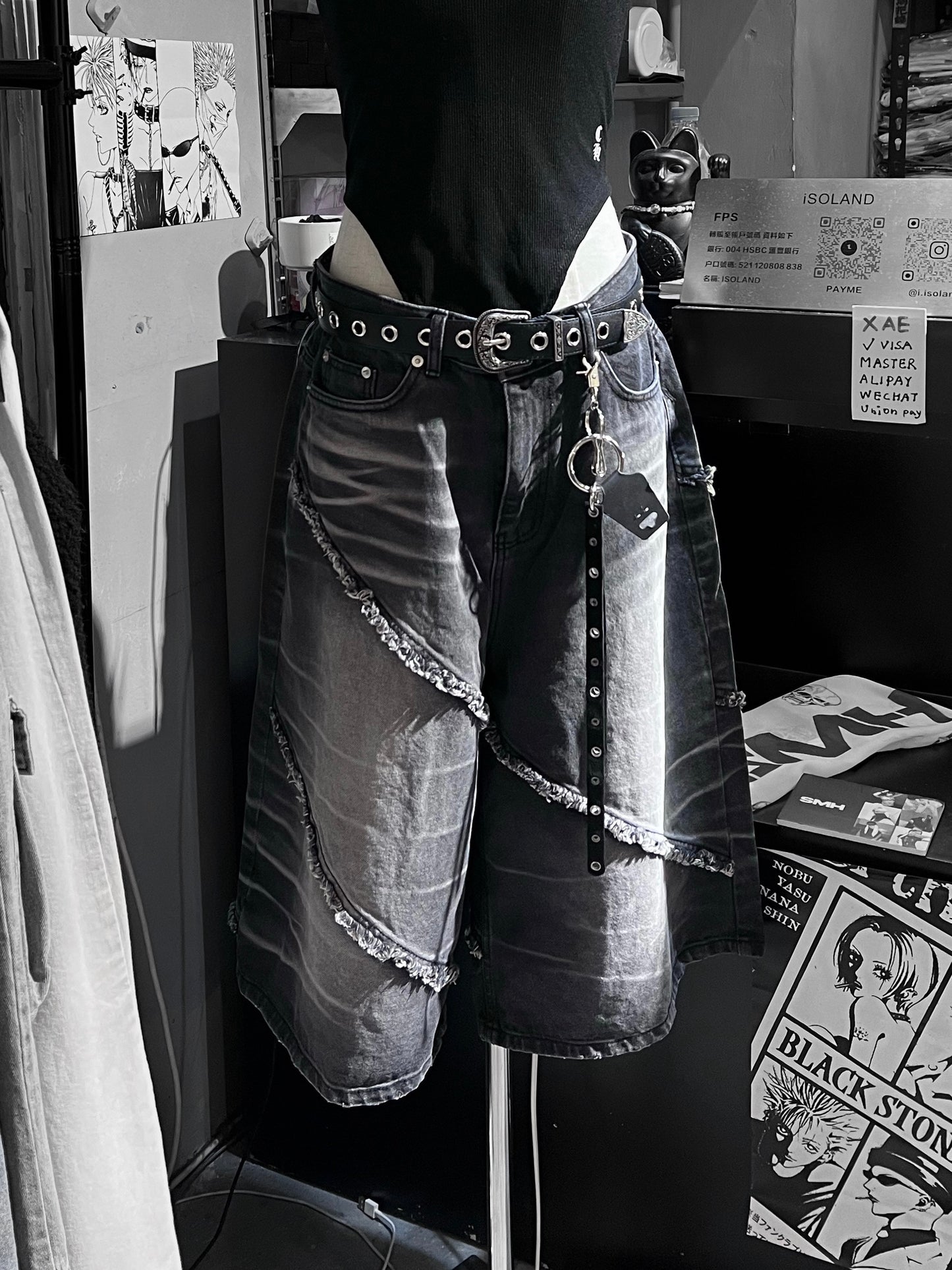 [unisex] Gnarly denim jorts