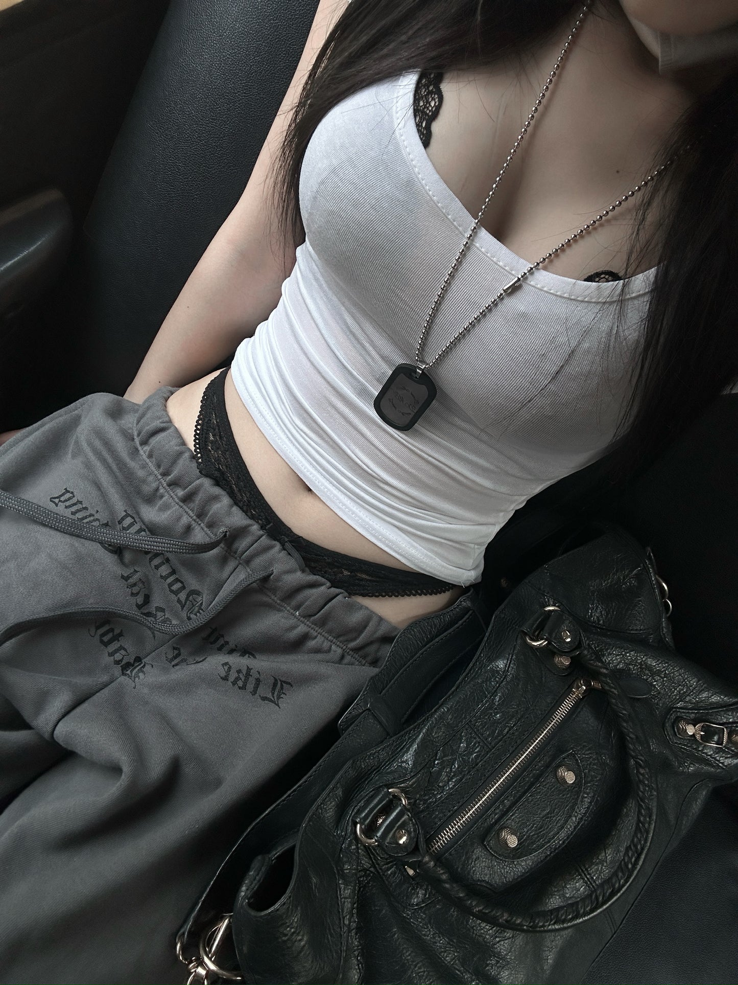 ‘TOO CLOSE’ sweatpants