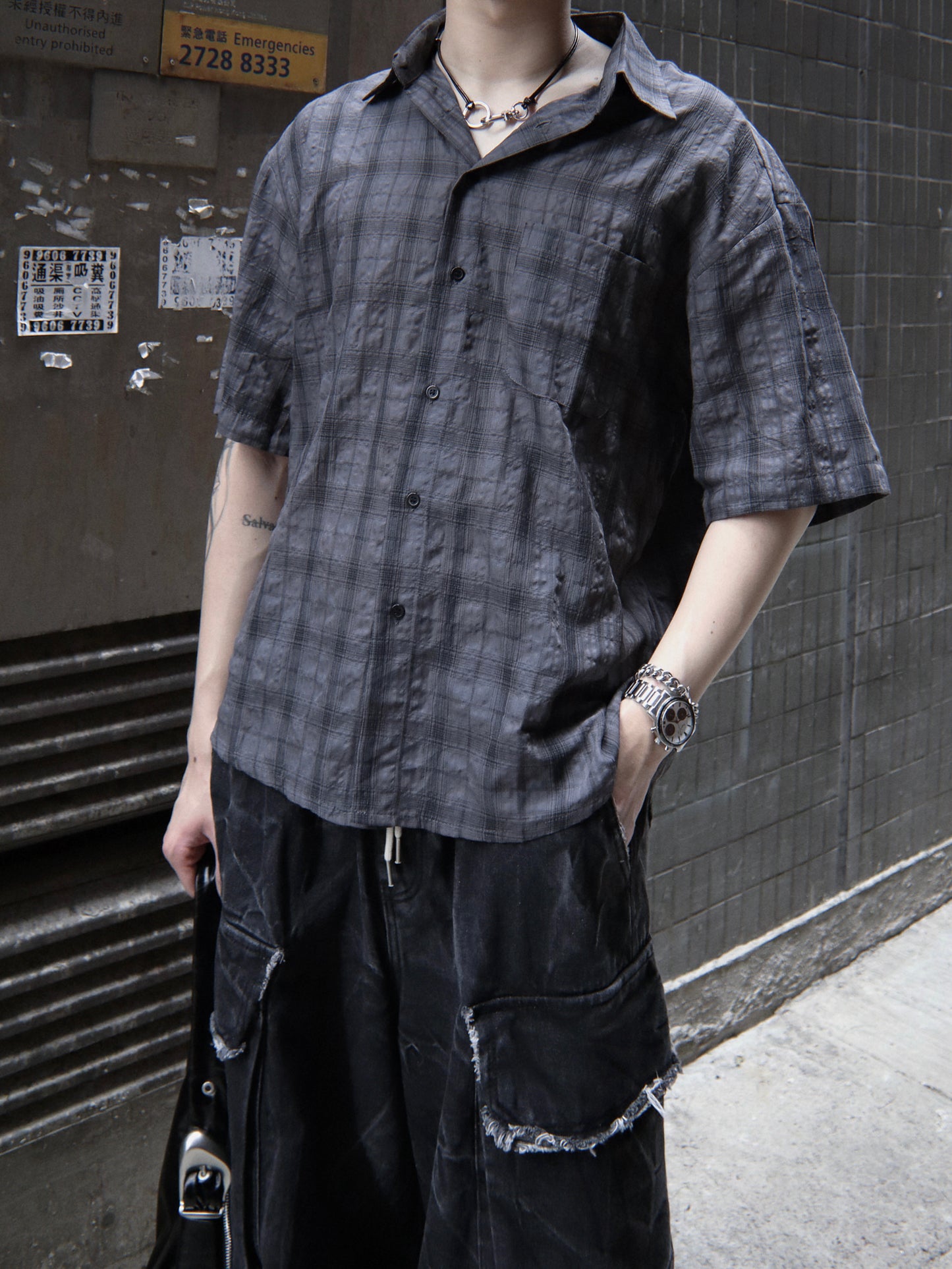 Vintage checker shirt