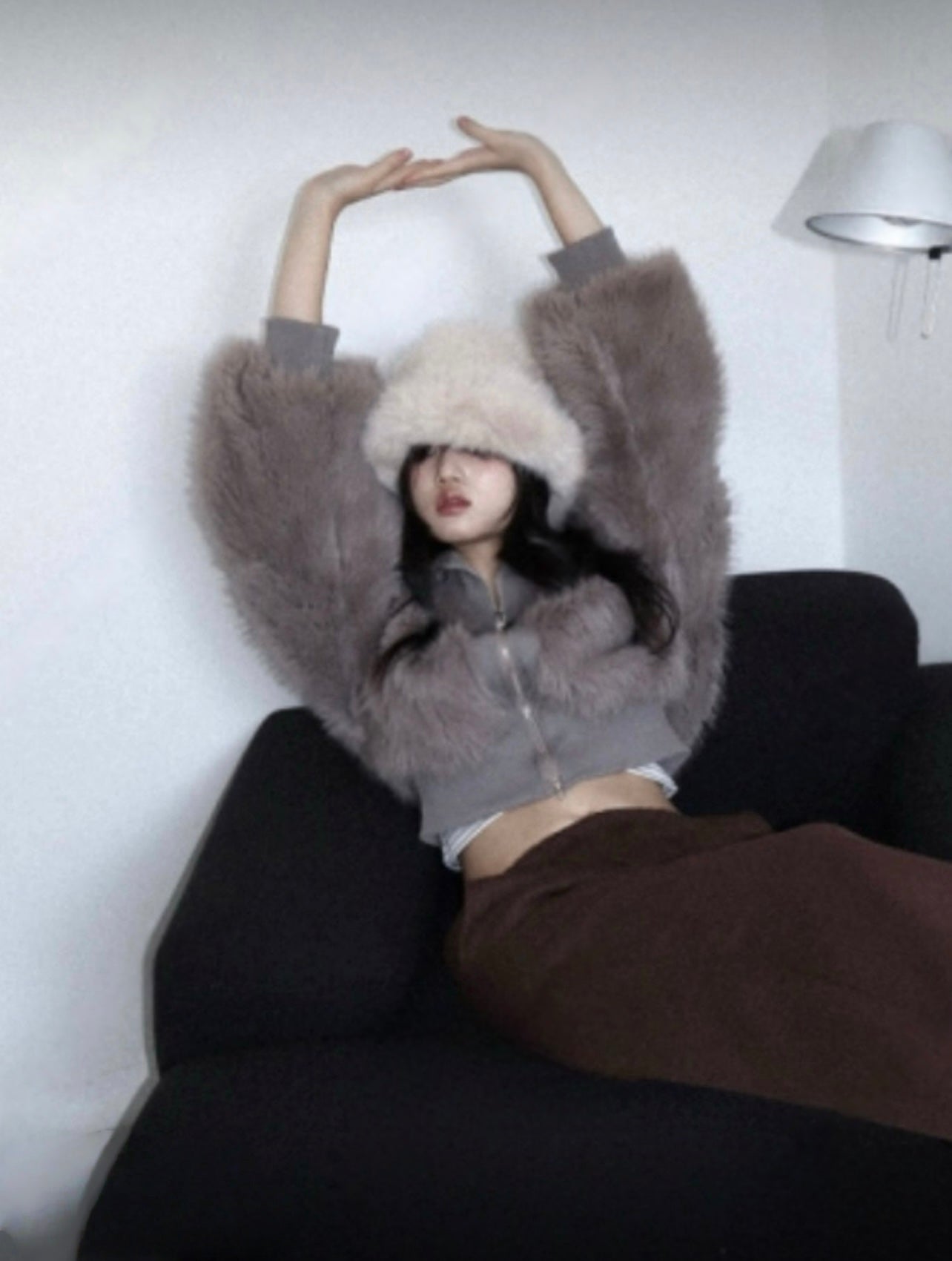 ‘One more time’ fur jacket