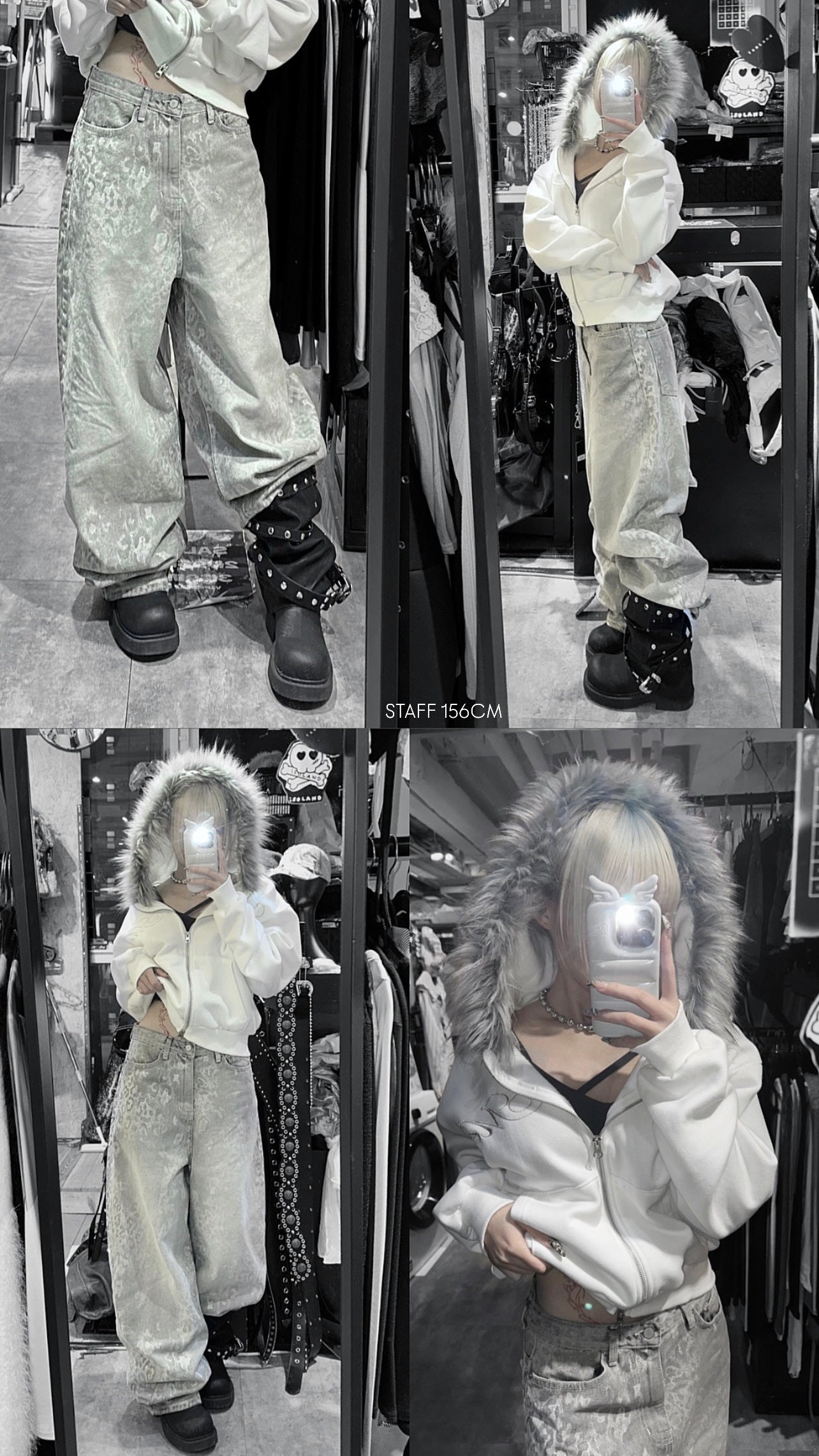 [unisex] sweet sweet leopard jeans