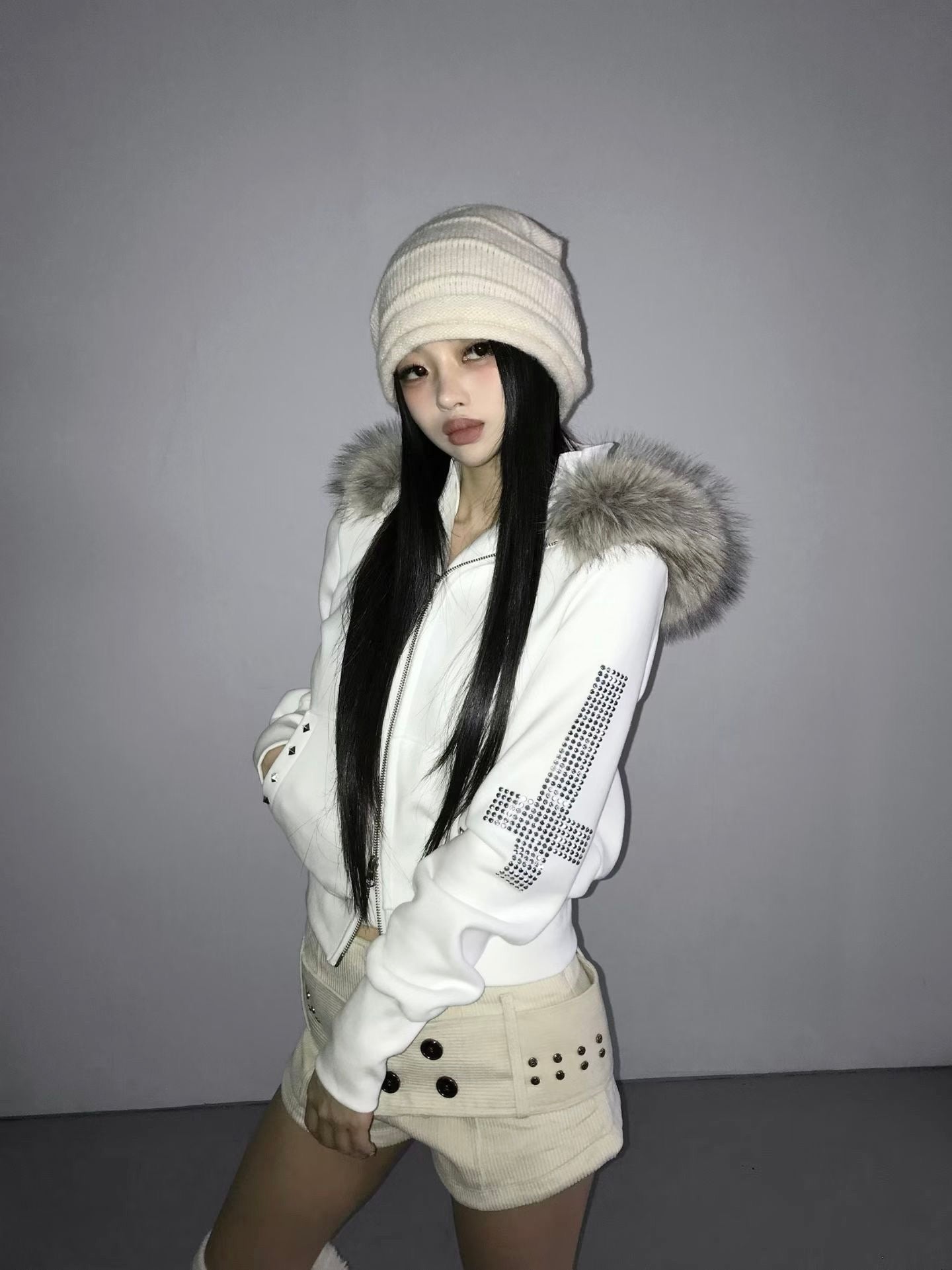 ‘KOLOK COLOK’ hoodie zipup