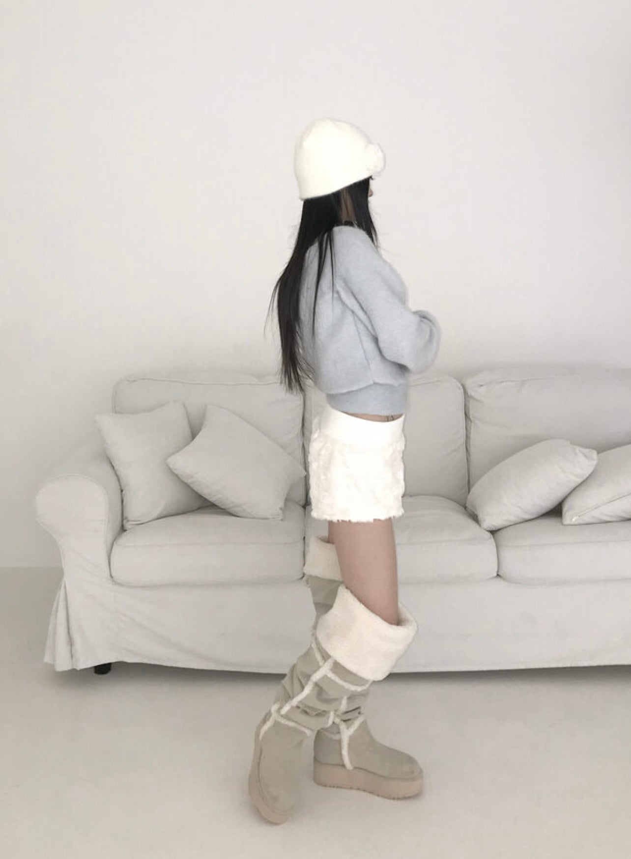 [ GISELLE同款♡ ］‘SNOW’ BOOTS