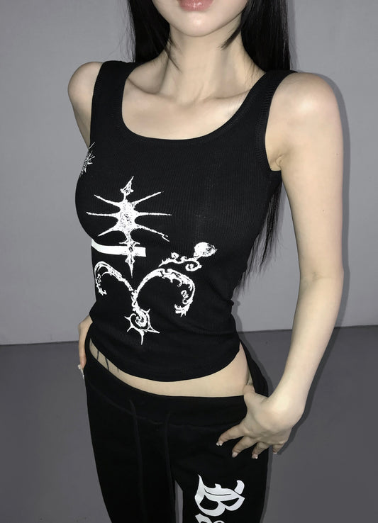 ‘BEACH’ tank top