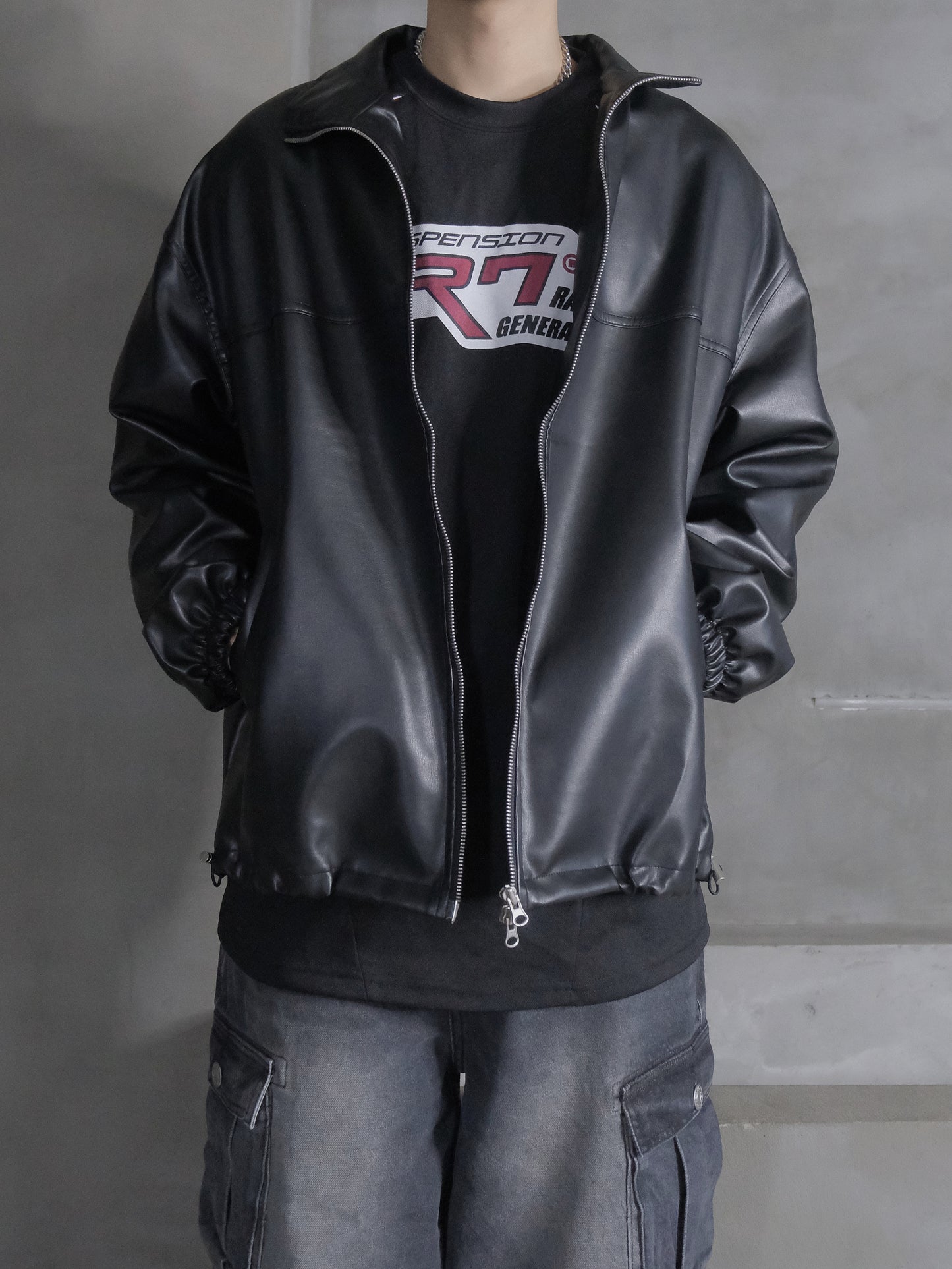 [✶已售400多件✶] Daily leather jacket | UNISEX