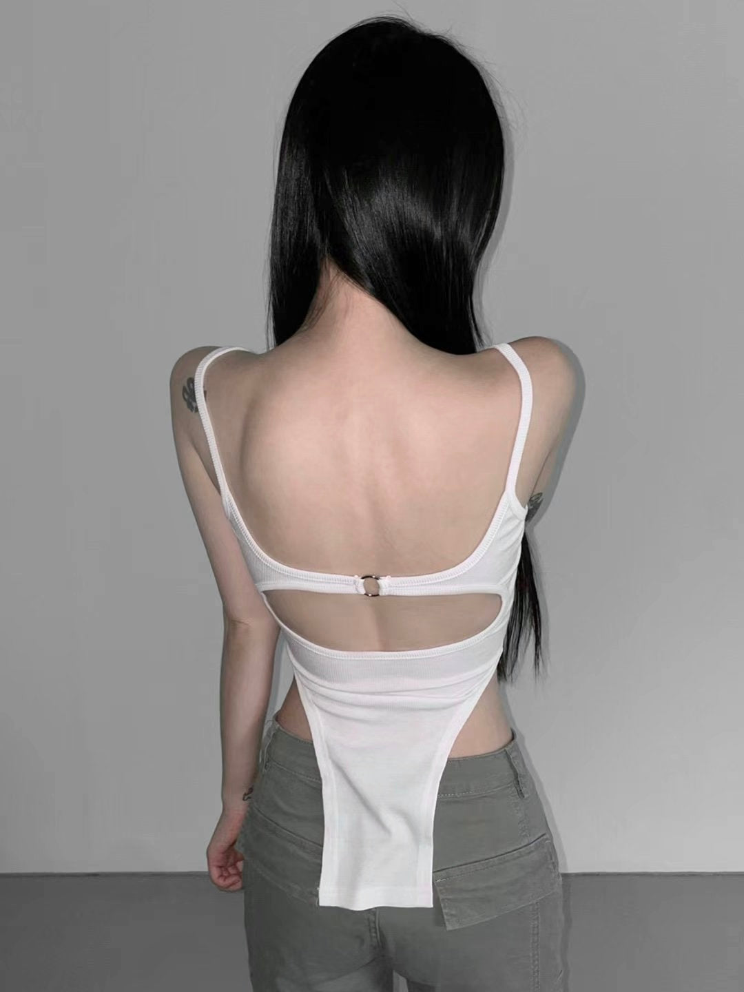 [ 限量* ] ‘YIN & YANG’ cami top