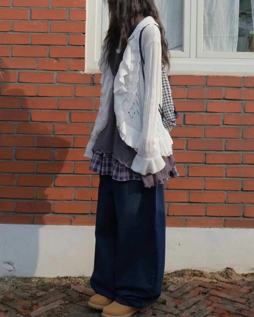‘LOVE HANGOVER’ knitted cardigan