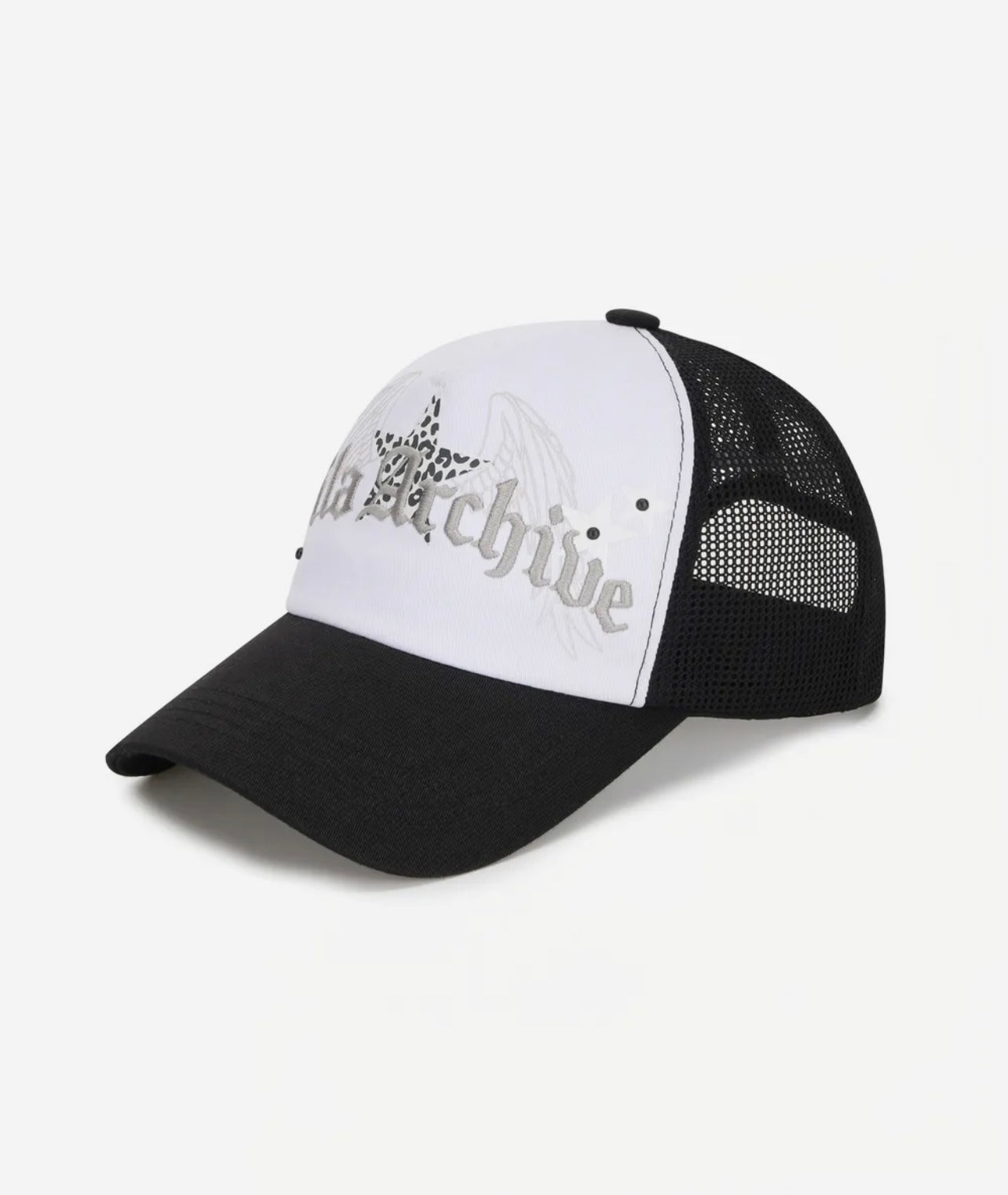 LEOPARD STAR WING MESH CAP