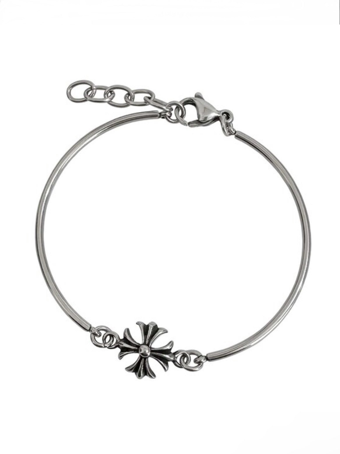 [ OFUSE ] cross round bracelet