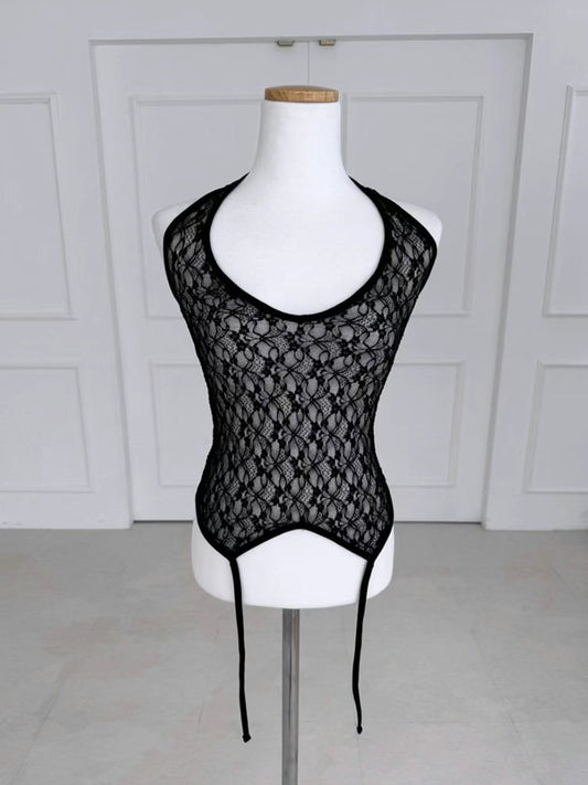 ‘in love with lace’ set ( only tank )