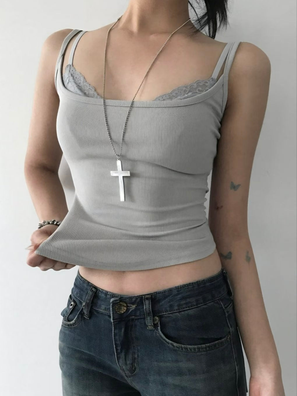 Everyday cropped tank top