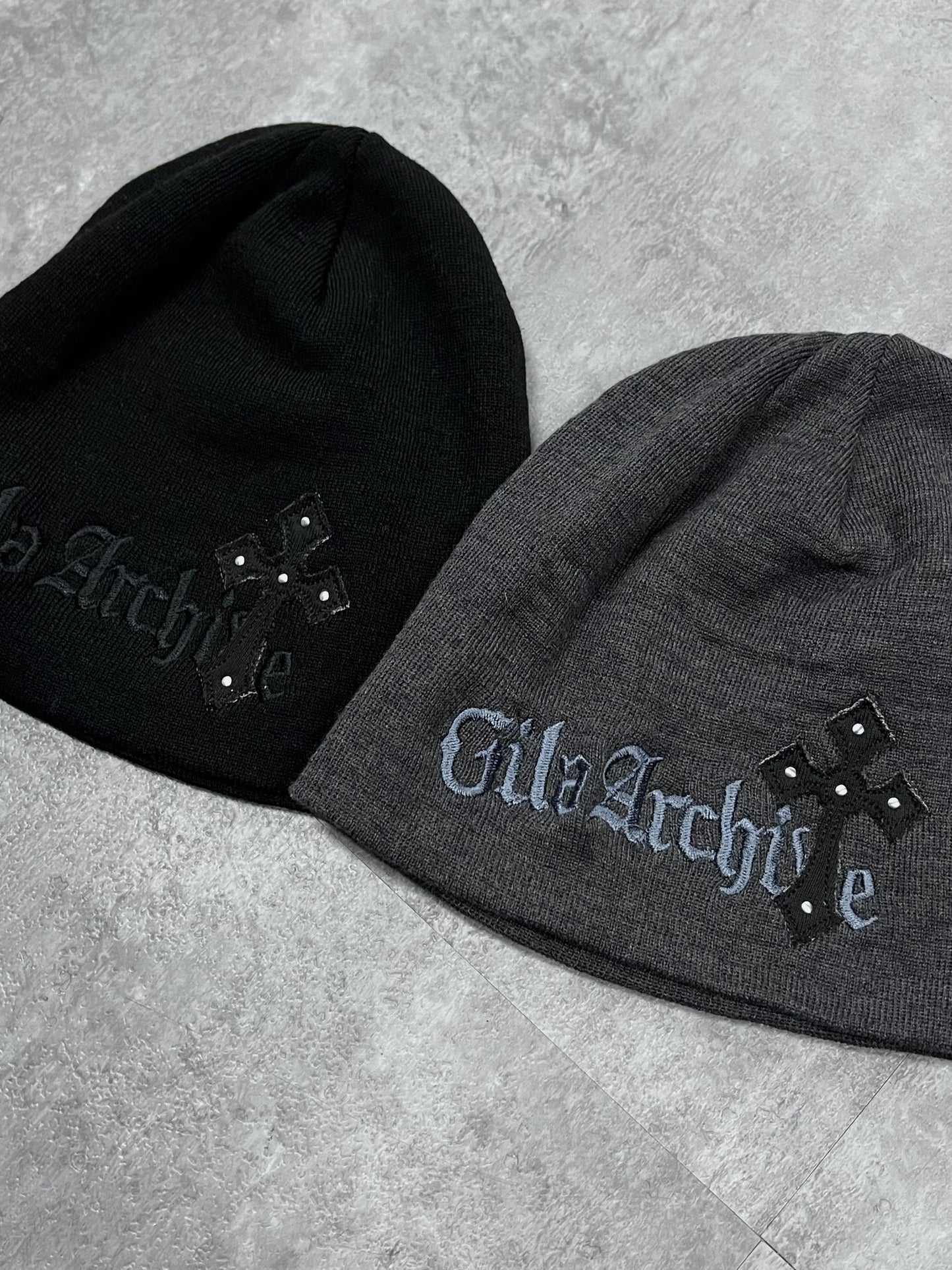 [ GILA ARCHIVE  ] 
Cross patched logo beanie
