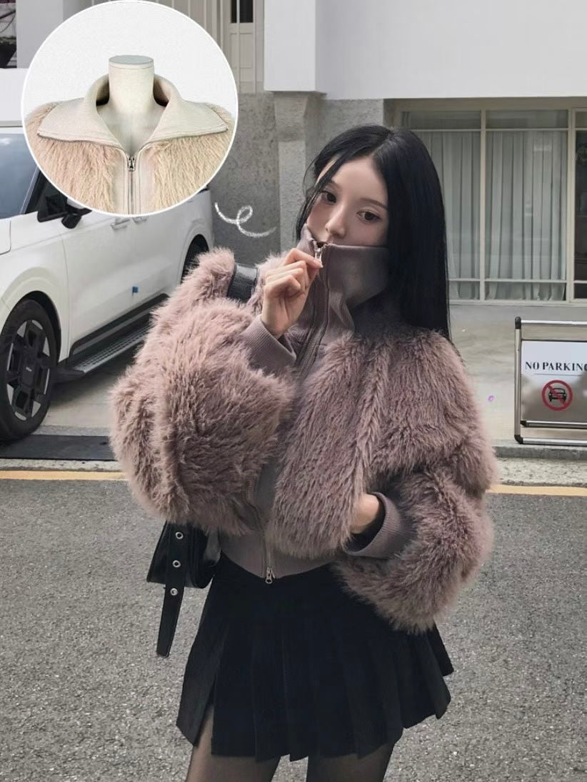 ‘One more time’ fur jacket