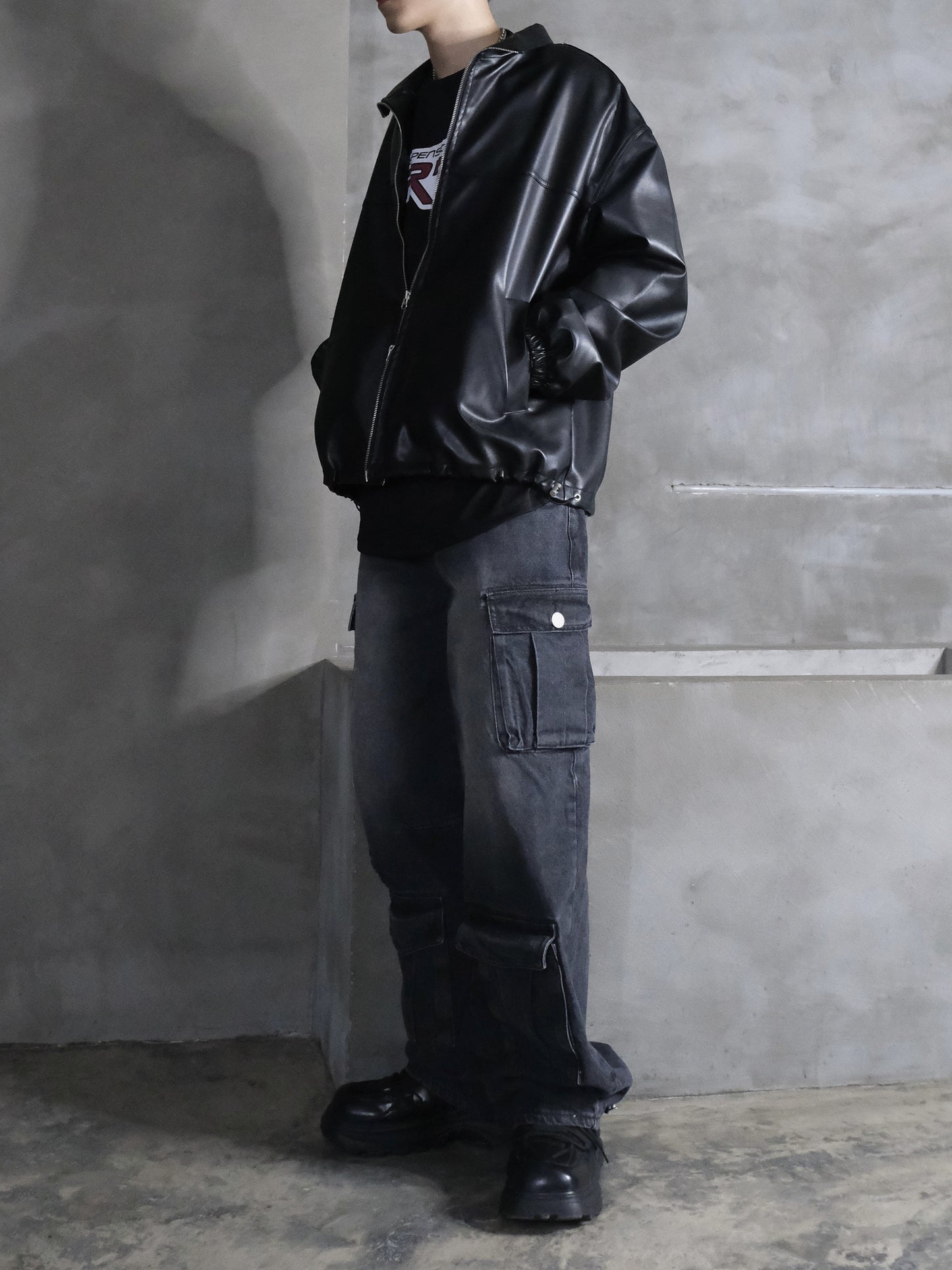[✶已售400多件✶] Daily leather jacket | UNISEX