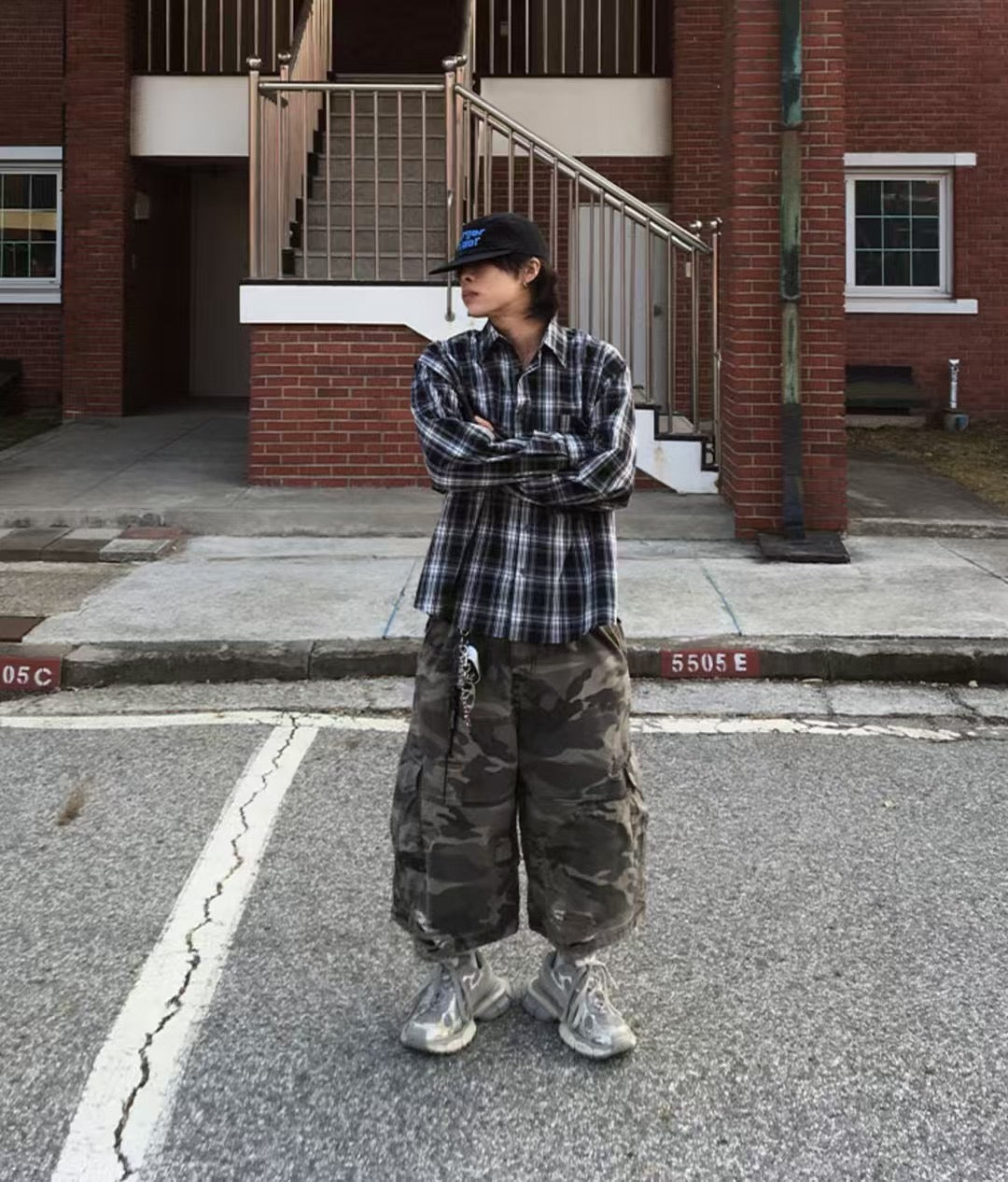 Apex camo cargo jorts