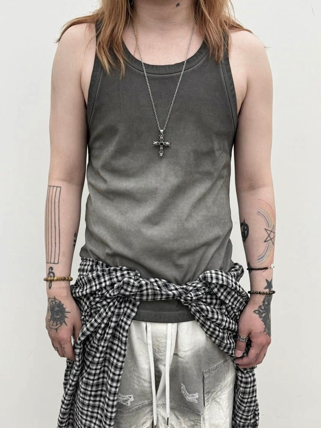 ‘Tore Up’ wasted vest