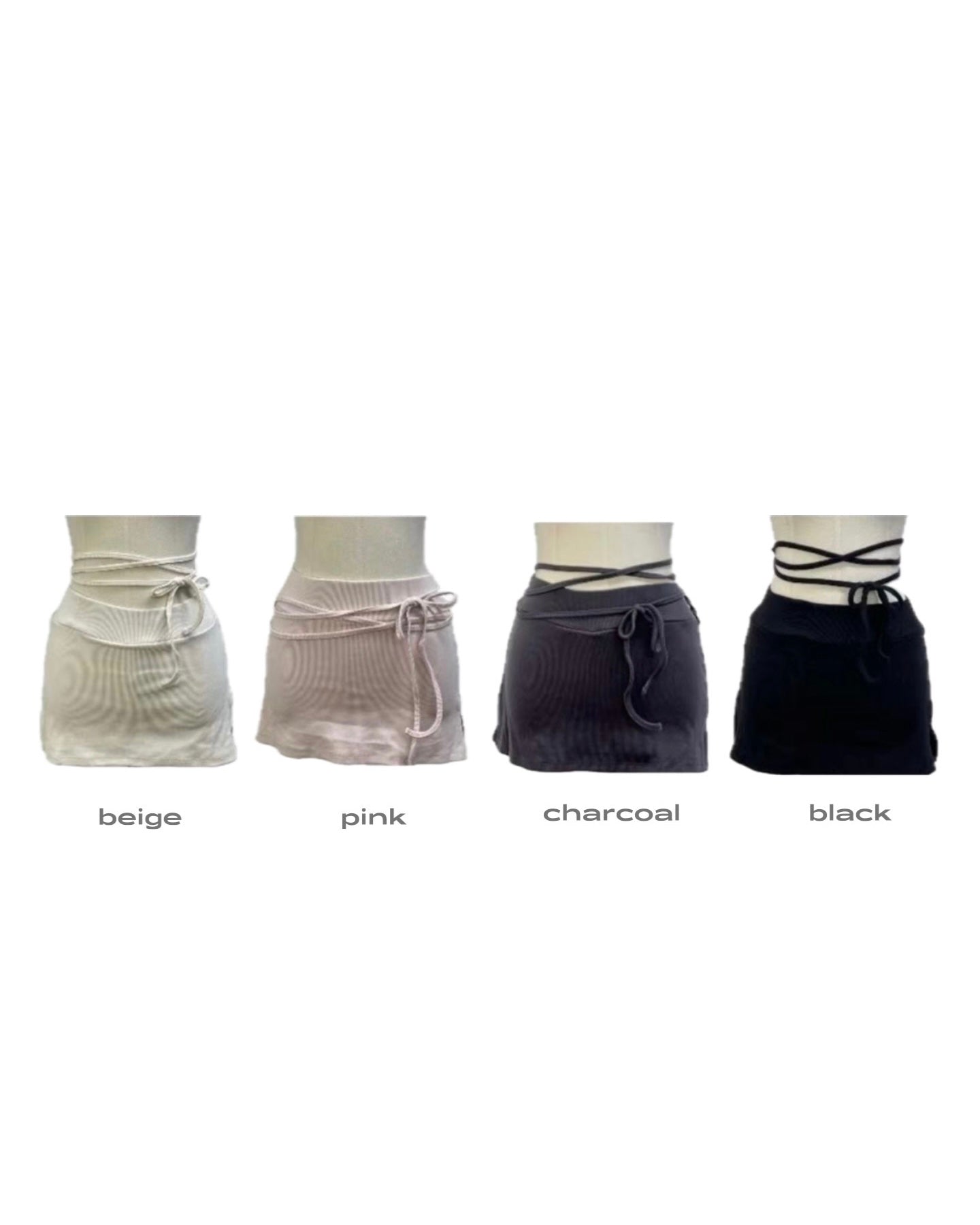 ribbon skorts