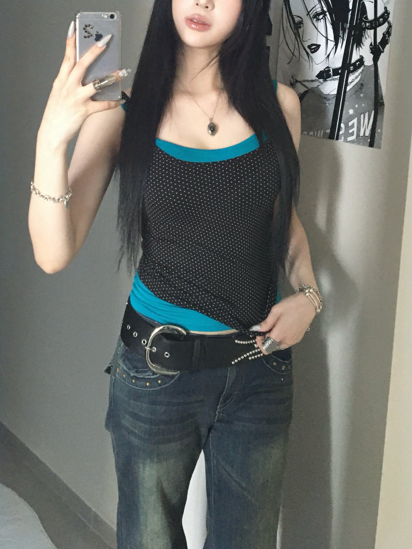 2000s dot dot cami top