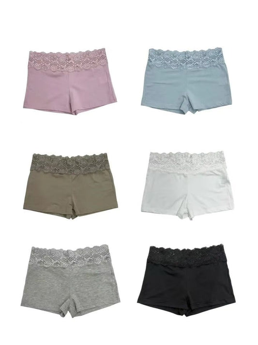 layer必備!!♡ ‘Life is wet’ lace shorts