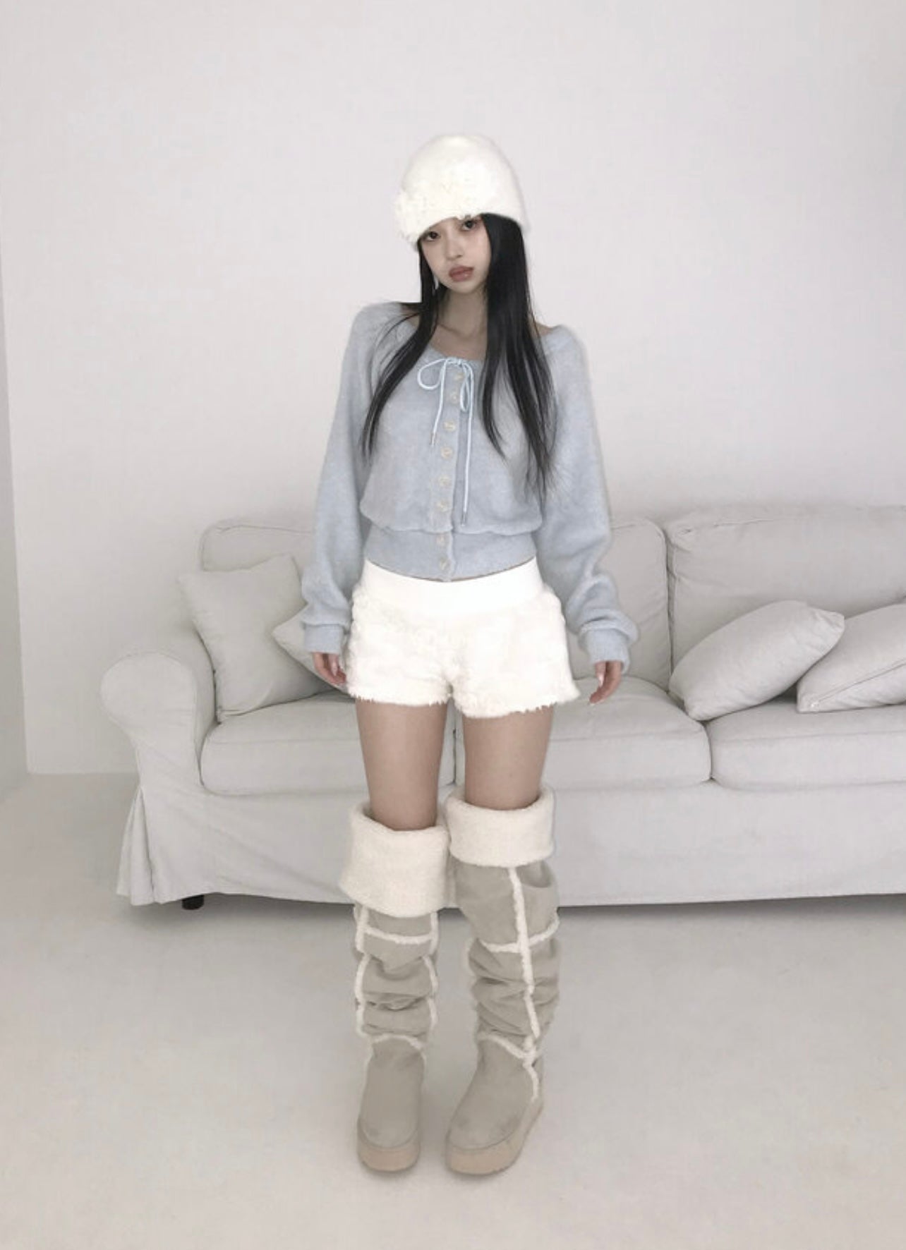 [ GISELLE同款♡ ］‘SNOW’ BOOTS