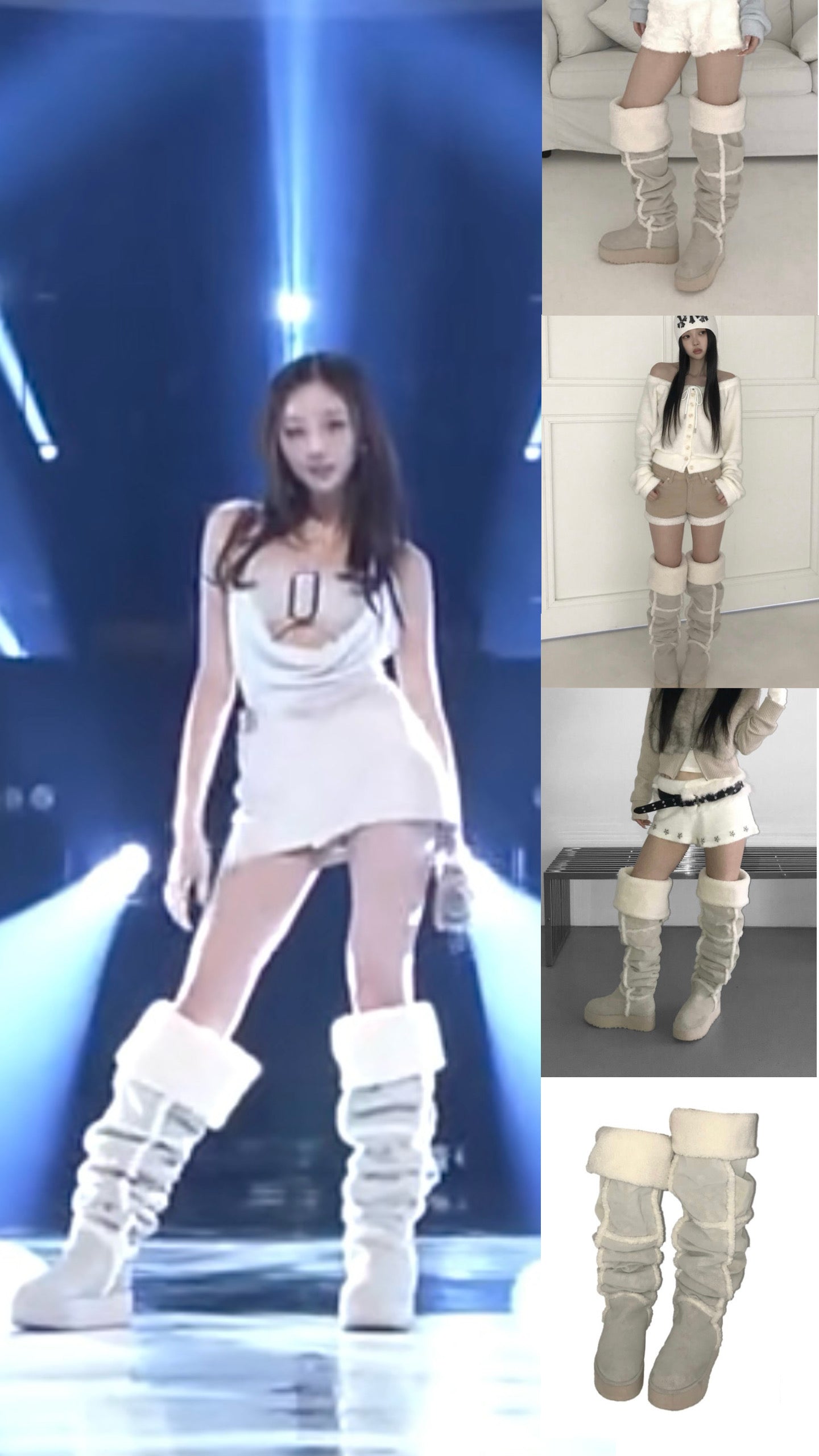 [ GISELLE同款♡ ］‘SNOW’ BOOTS