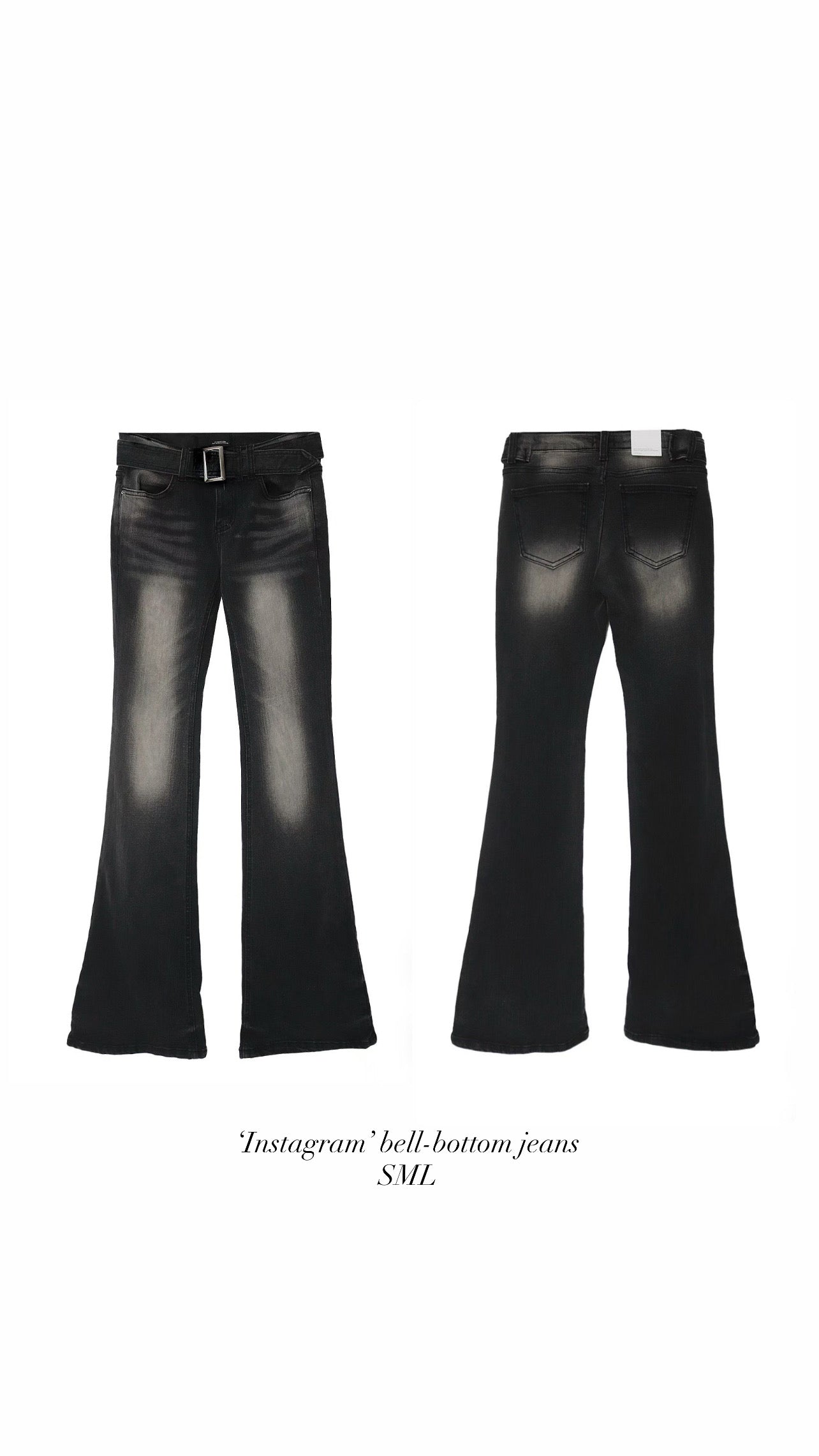 ‘Instagram’ bell-bottom jeans