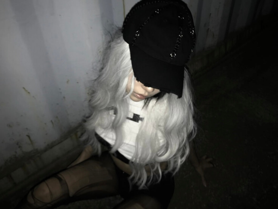 BRAID TWOBALLRING CAP