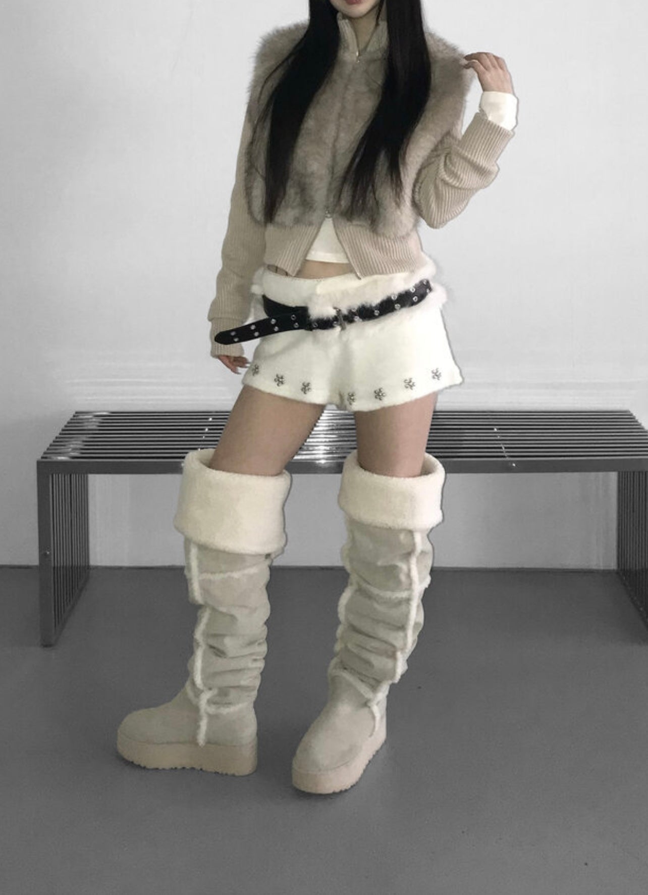 [ GISELLE同款♡ ］‘SNOW’ BOOTS