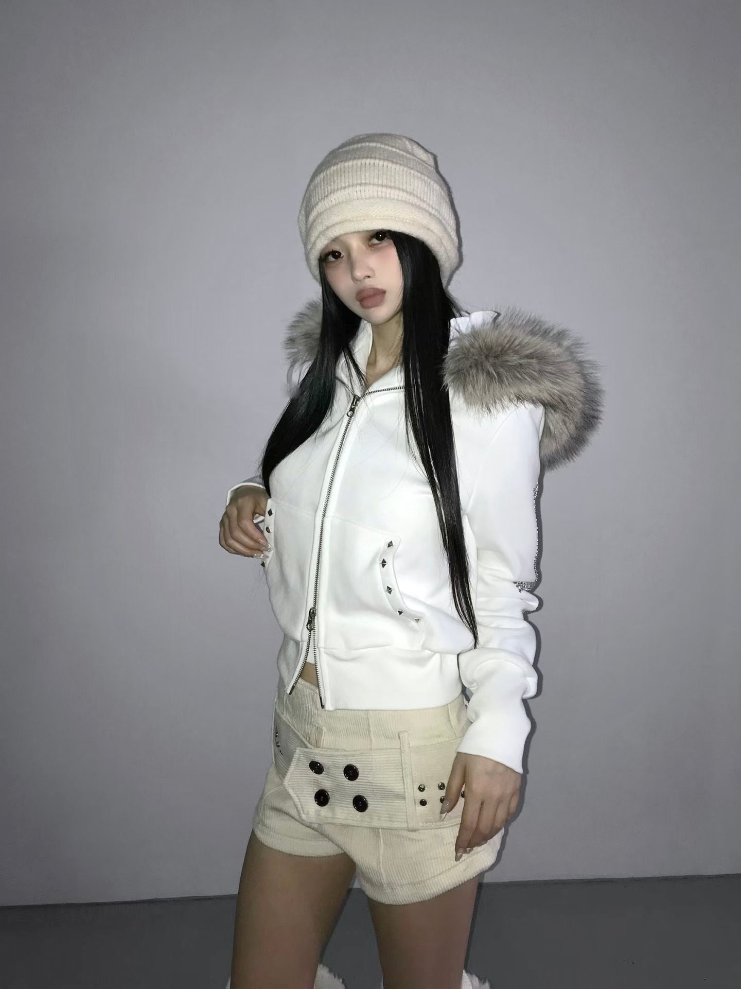 ‘KOLOK COLOK’ hoodie zipup
