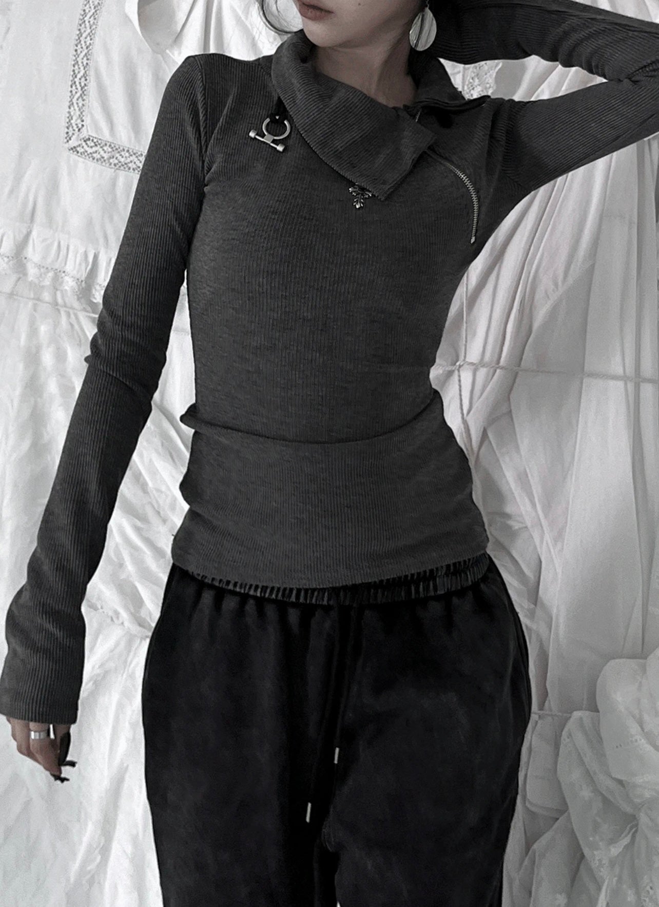 ‘Blunder’ knitted long sleeve