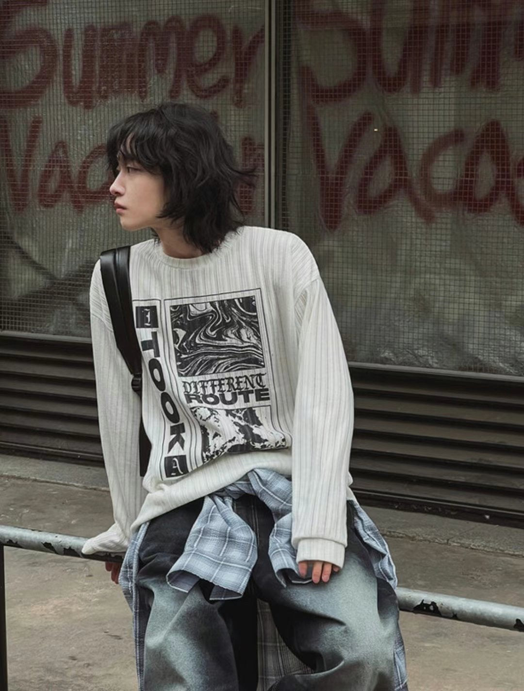 ‘Notice me’ long sleeve tee