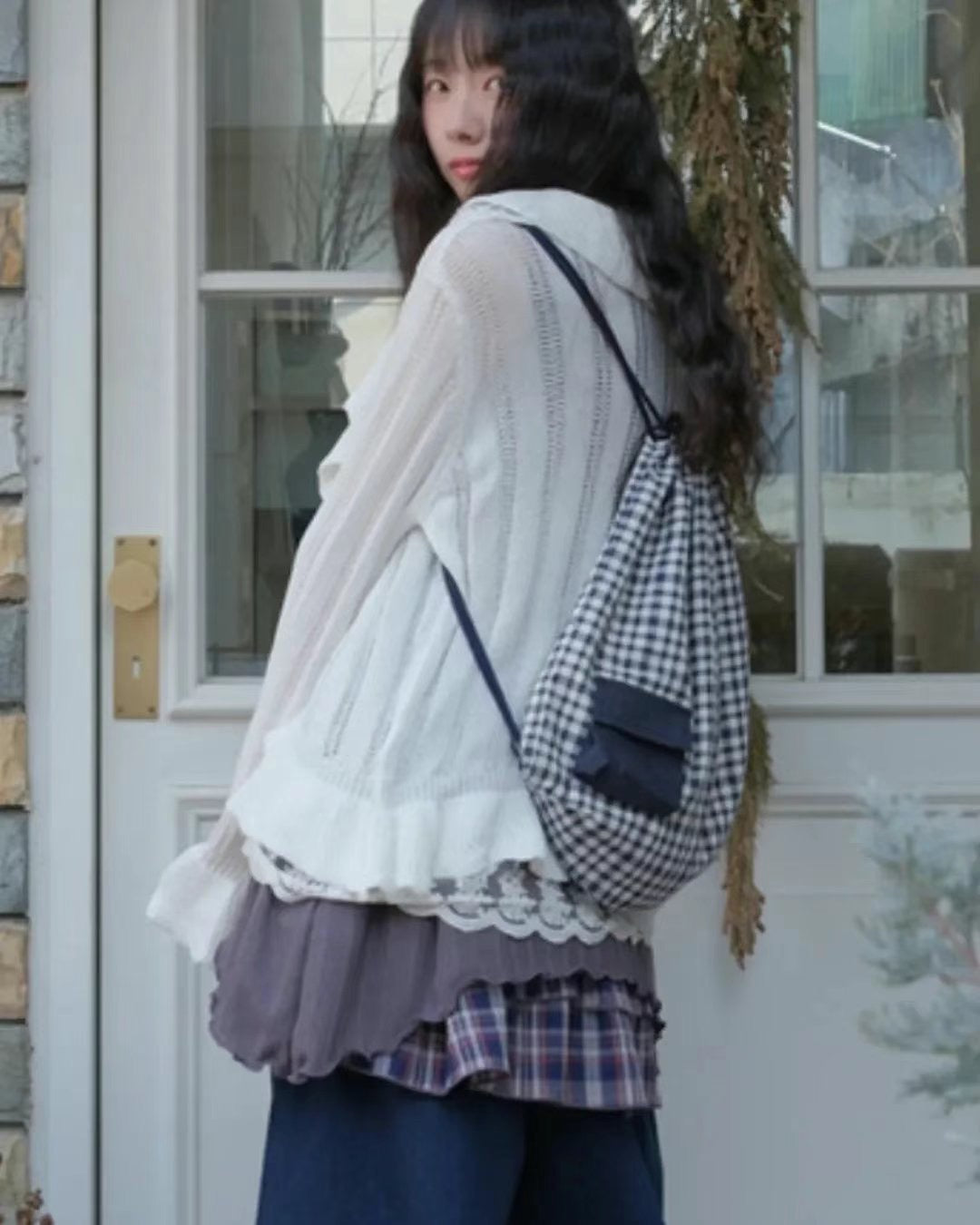 ‘LOVE HANGOVER’ knitted cardigan