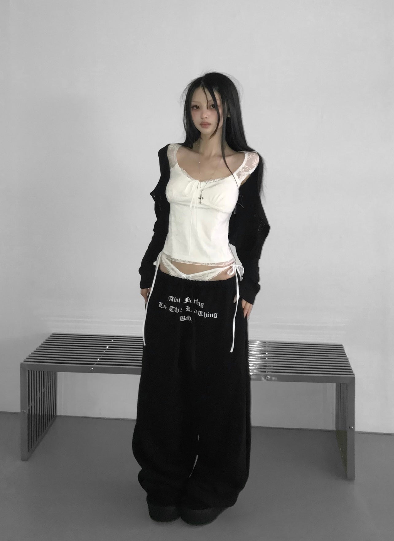 ‘TOO CLOSE’ sweatpants