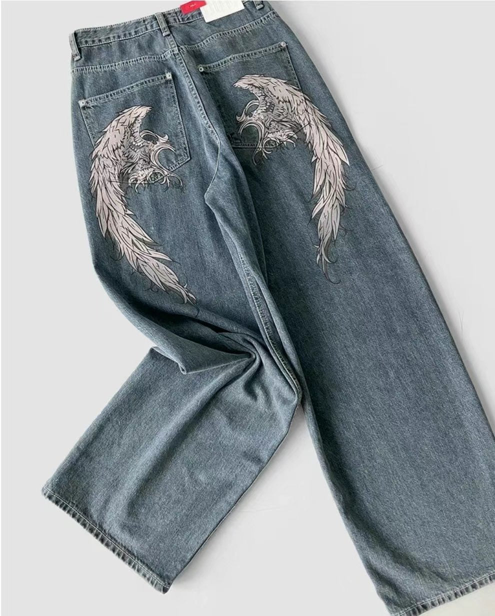 Angel’s wings jeans