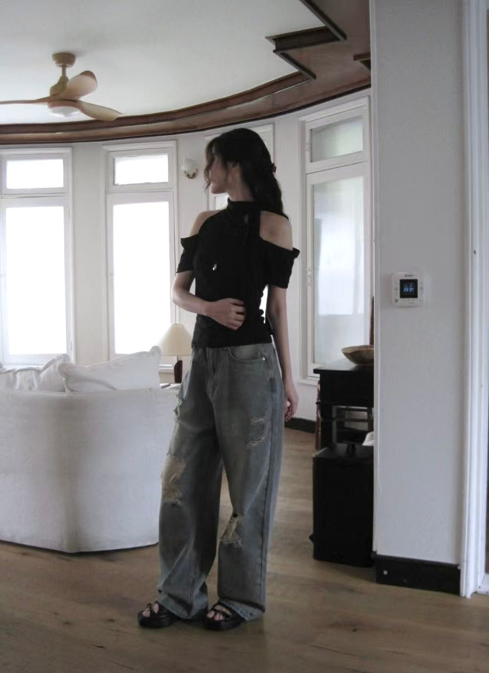Love galore off shoulder top