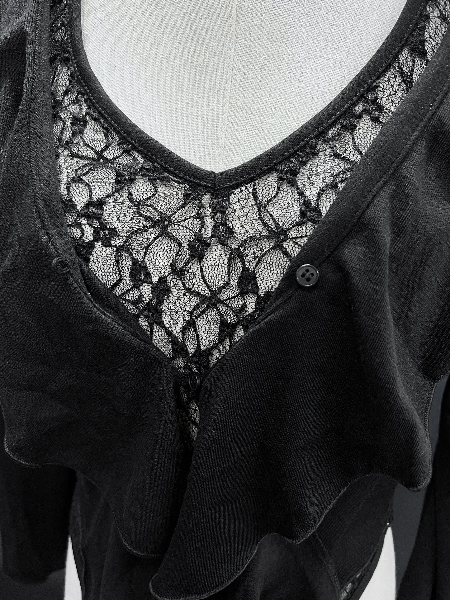 Secrets ruffle cardigan