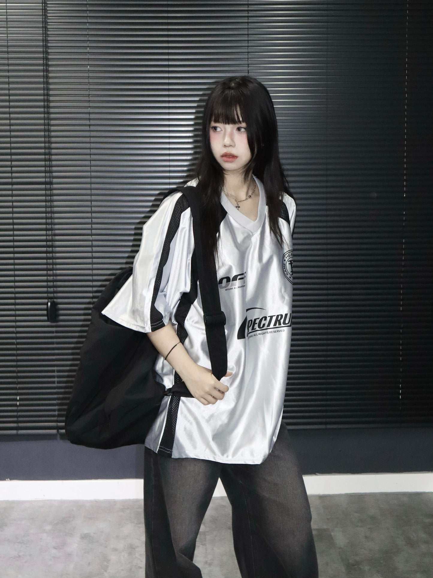 銷量160件以上 [unisex]Shiny jersey