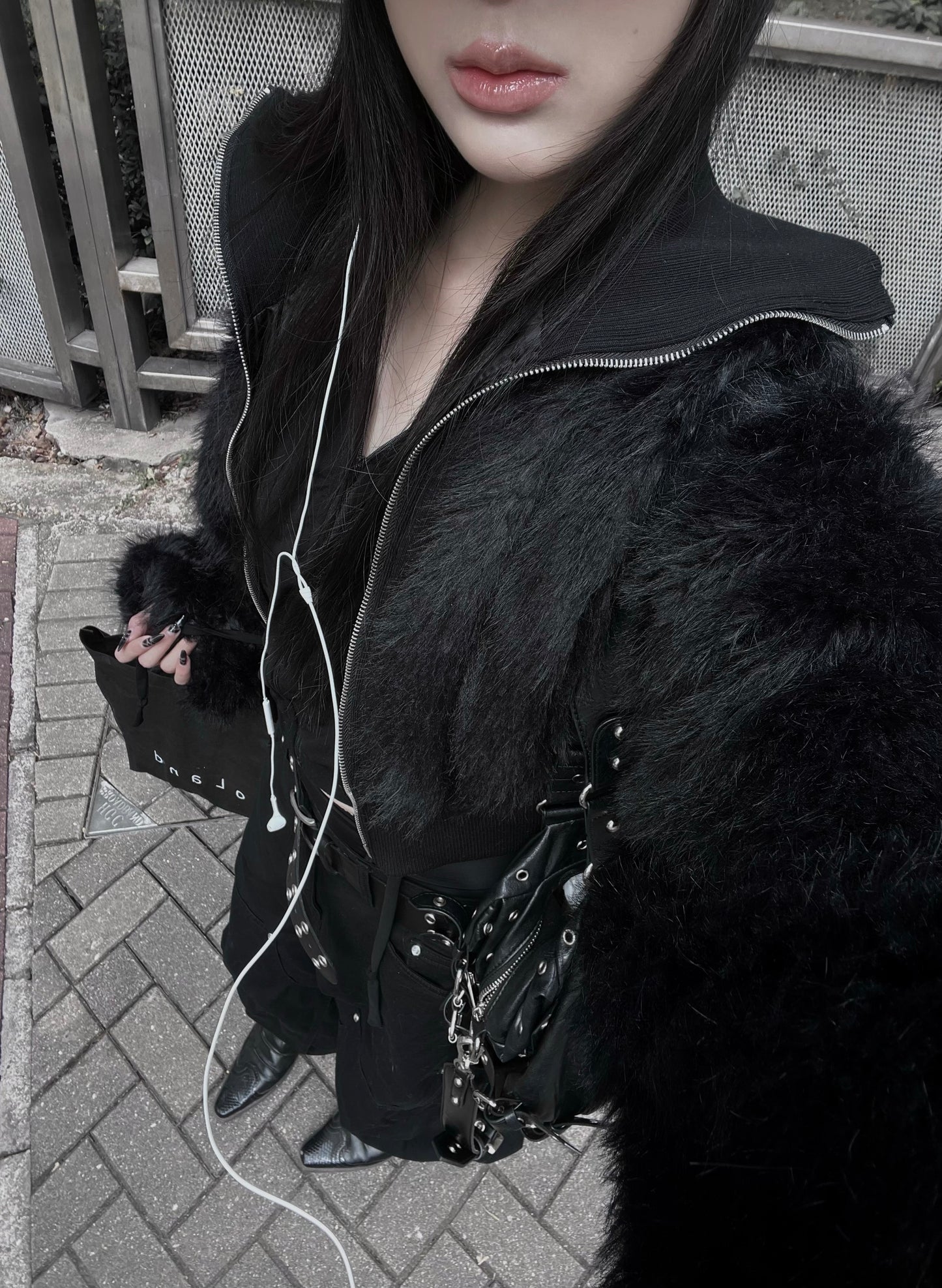 ‘One more time’ fur jacket