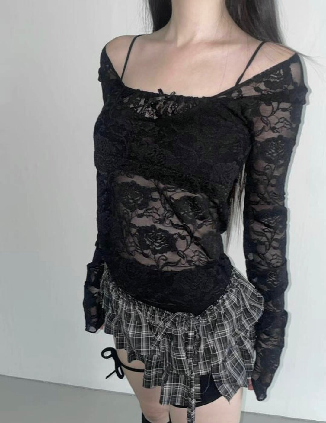 Grace lace top