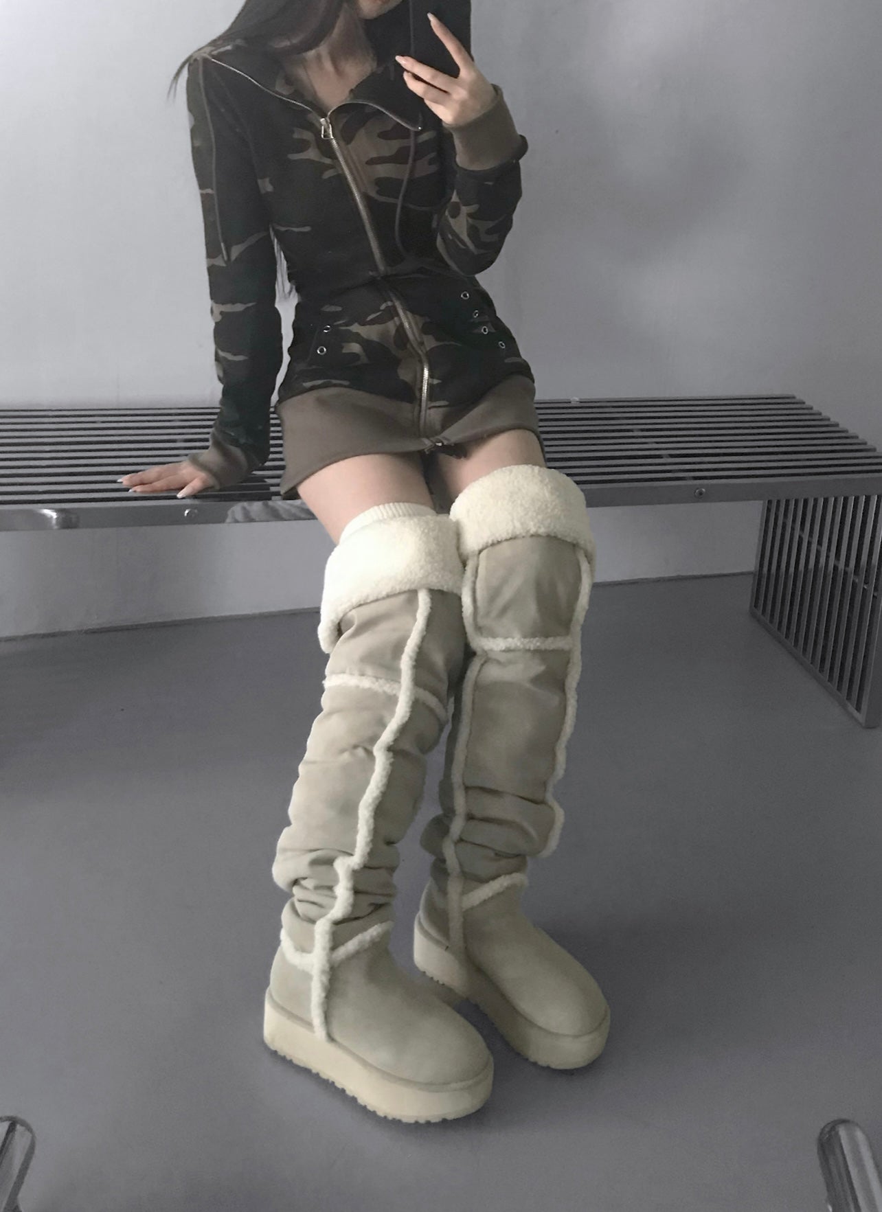[ GISELLE同款♡ ］‘SNOW’ BOOTS