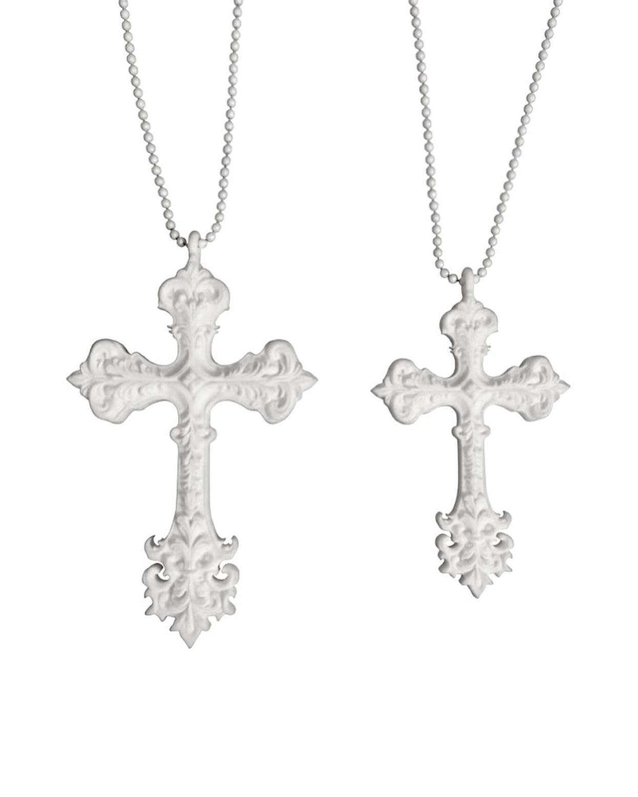 [ BADHOUSE ]
Antique Cross Necklace Large