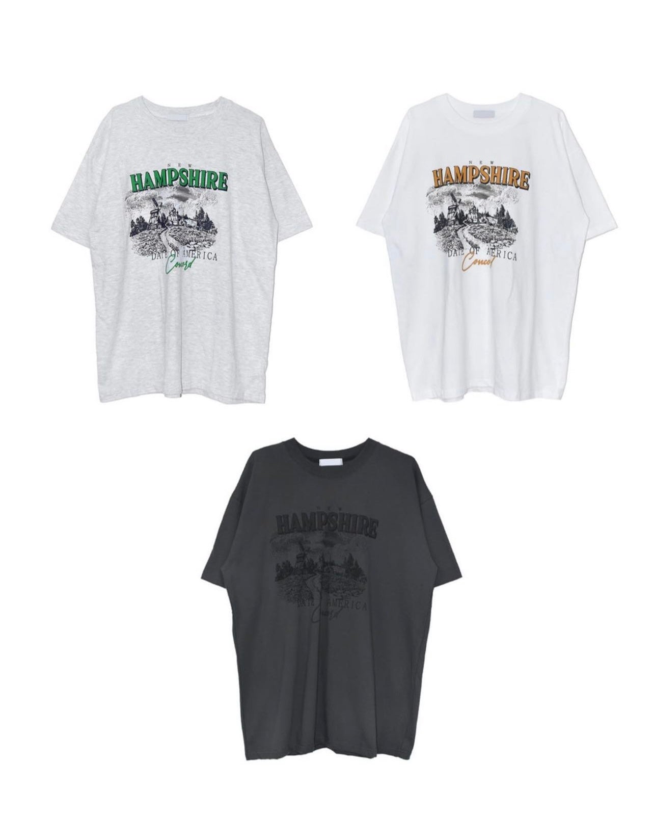 [unisex] Hampshire print tee