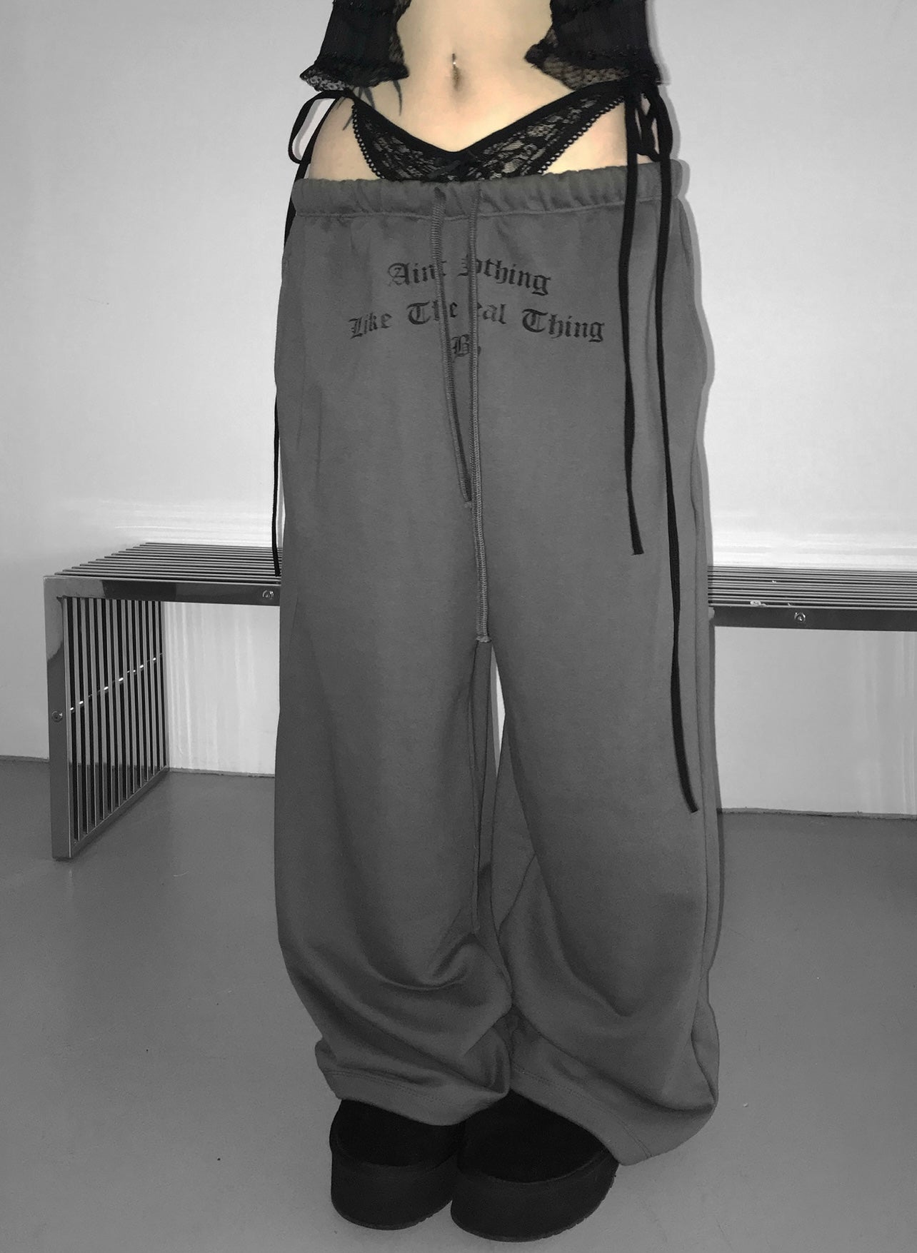 ‘TOO CLOSE’ sweatpants